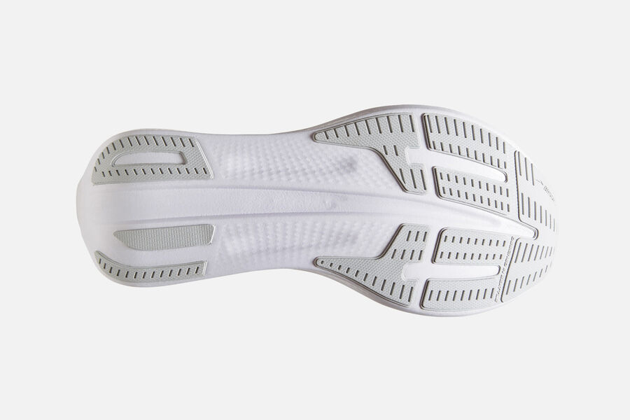 Brooks Hyperion Elite 2 Spikes Shoes Womens White/Black 701625-MHG